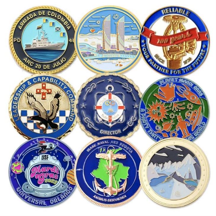 Anniversary Challenge Coins factory