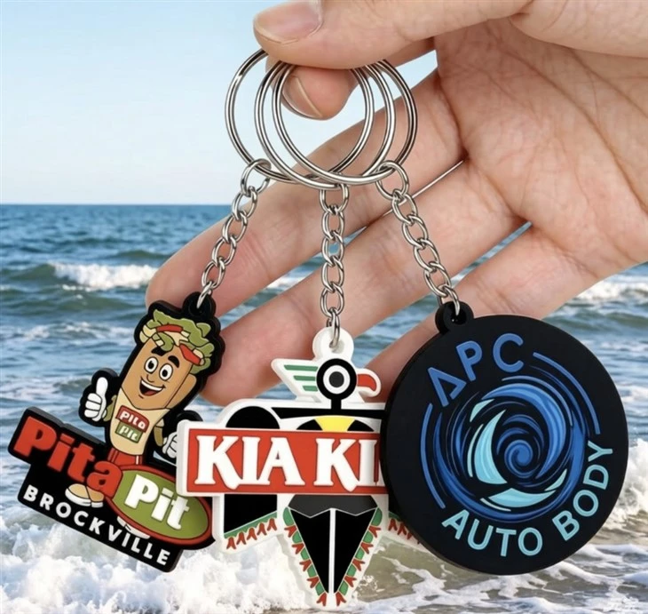 PVC Rubber Keychain high quality